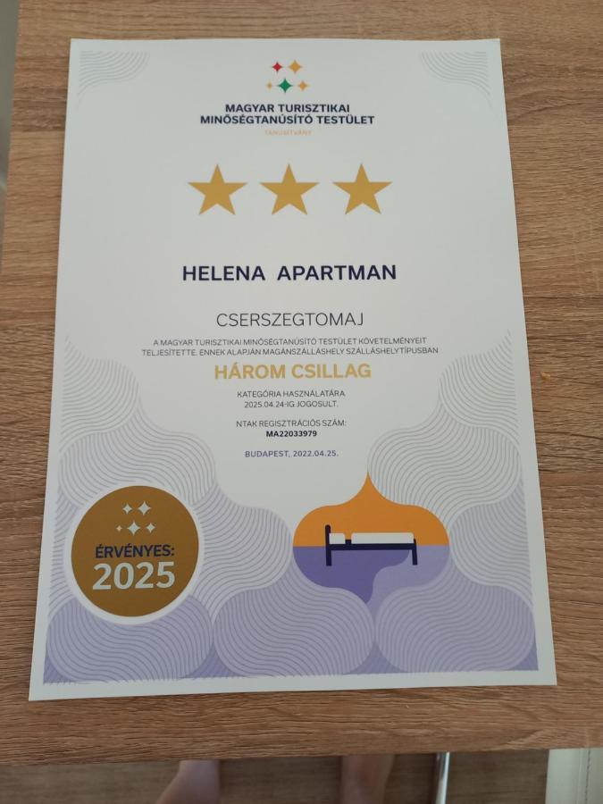 Helena Apartman 체르젝토마 외부 사진
